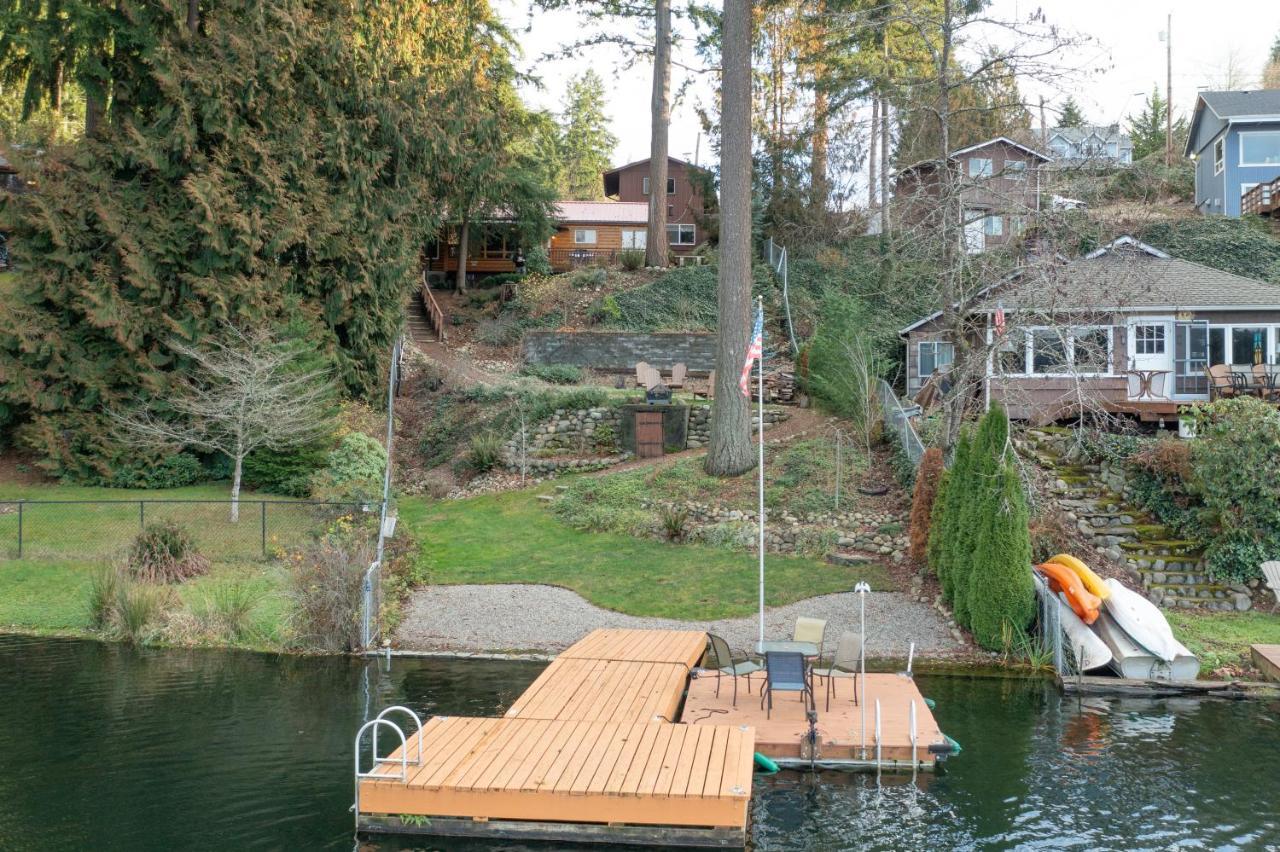 Koi Story Cabin On The Lake - Waterfront, Near Bike Trail Maple Valley Buitenkant foto