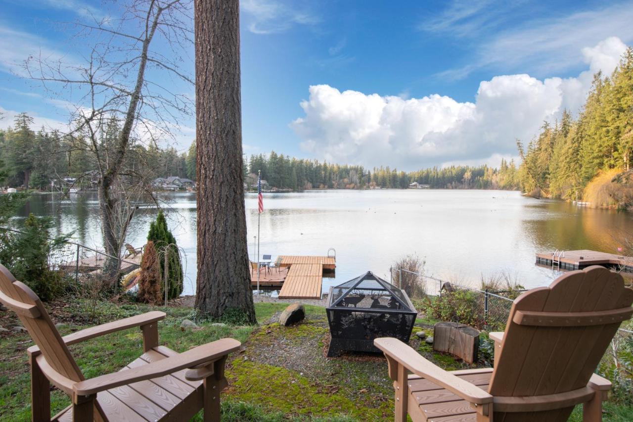 Koi Story Cabin On The Lake - Waterfront, Near Bike Trail Maple Valley Buitenkant foto